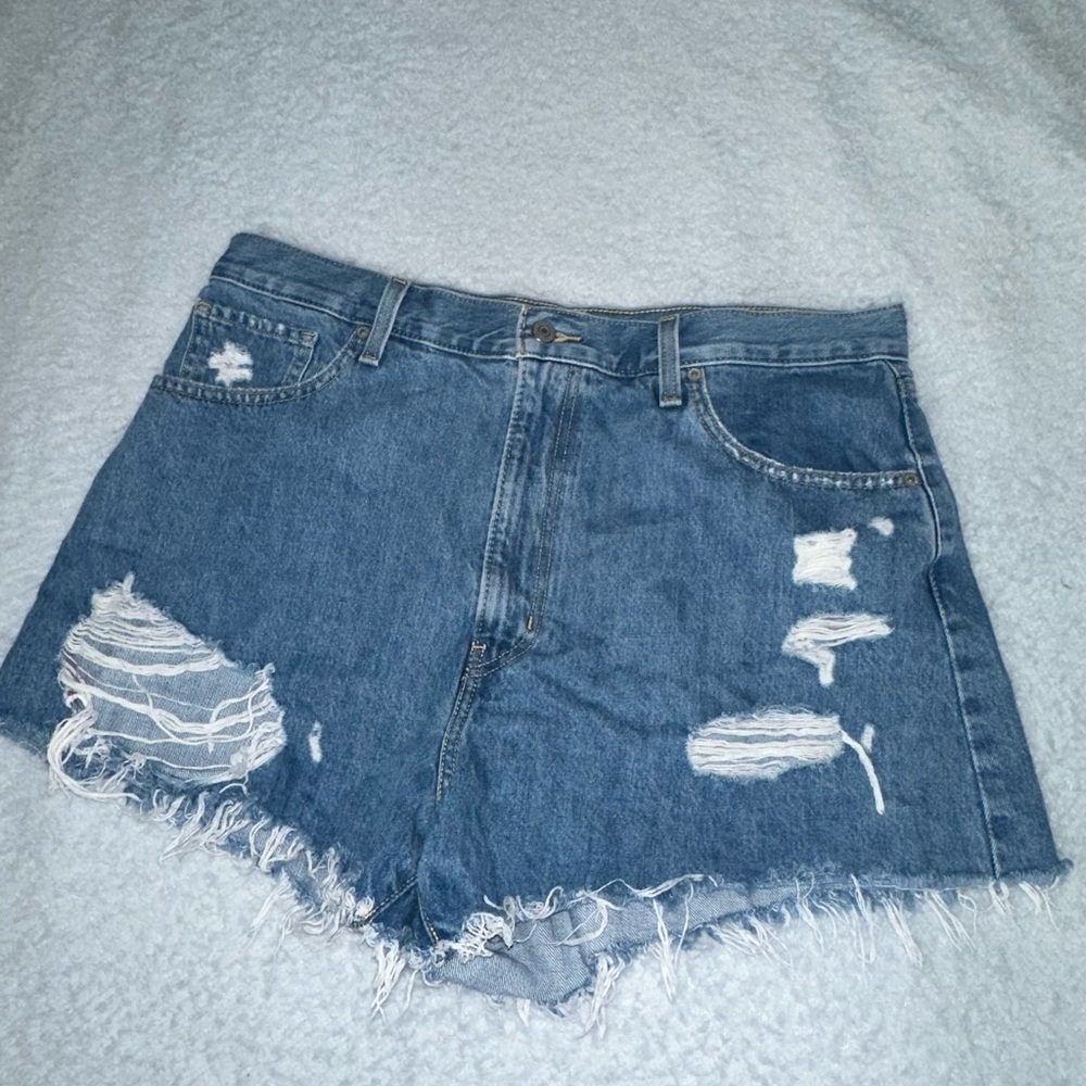 Levi's Classic Blue Jean Shorts